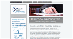 Desktop Screenshot of gauss-consulting.ch